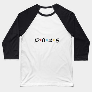 Dogs Baseball T-Shirt